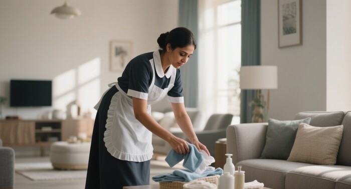 Monthly Maids in UAE | Flexible Maid Services | Alebdaa